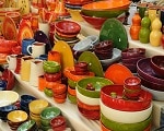 poteries sur un marché provençal